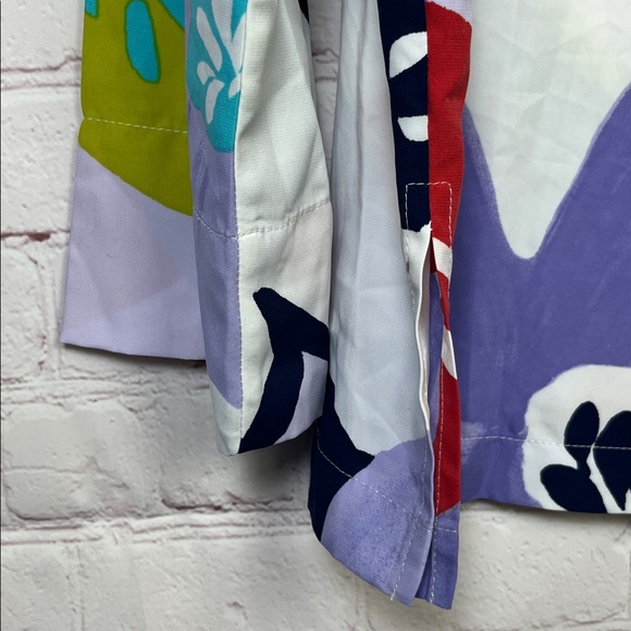 NATORI Floral Printed Charmeuse Notch PJ Set - Picture 3 of 15